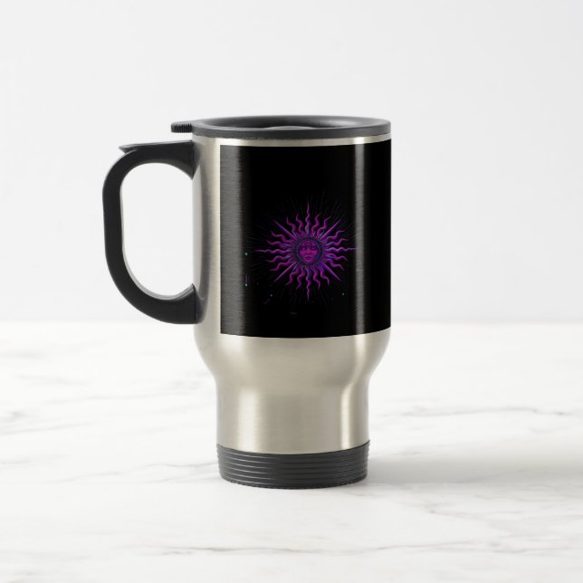 Sun - Whimsigoth Graphic Reisebecher (Links)