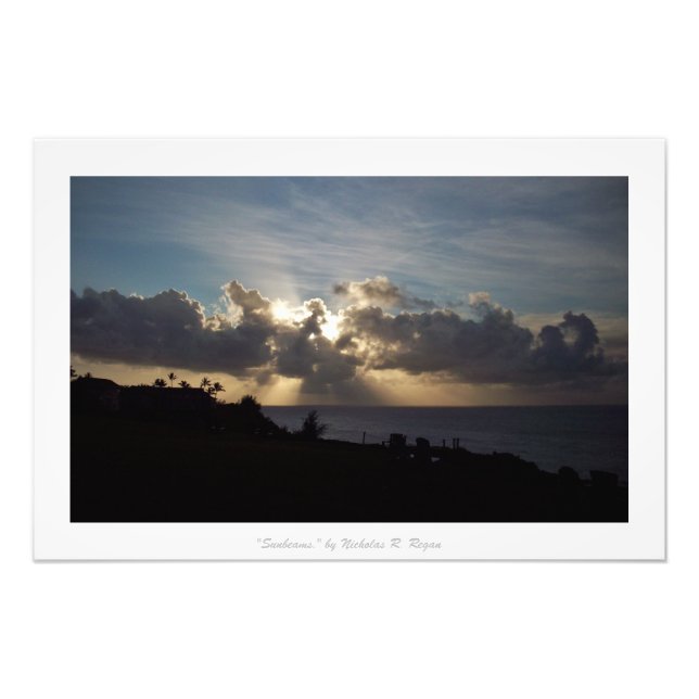 "Sunams" Kauai Nature Decor Fotodruck (Vorne)