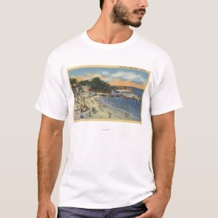 Sunbathers u. Schwimmer am Strand T-Shirt