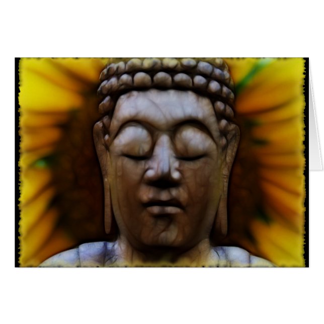 SunBuddha-Karte (Vorderseite (Horizontal))