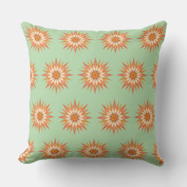 Sunburst Boho Throw Kissen
