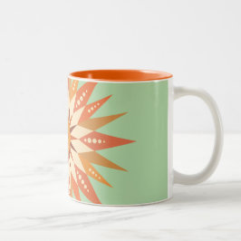 Sunburst Boho Zweifarbige Tasse
