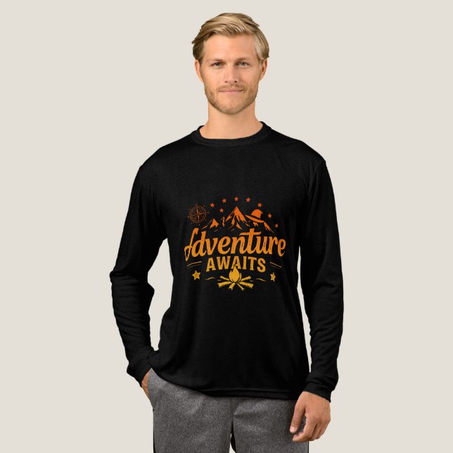 Sunburst Energy Tri-Blend Shirt (Volle Vorderseite)