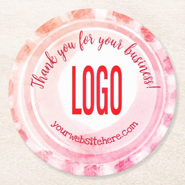 Sunburst Peppermint Candy Square Paper Untersetzer (Vorderseite)