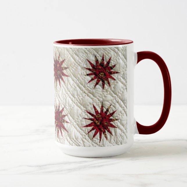 Sunburst Quilt Tasse (Rechts)