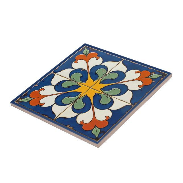 Sunburst Serenade Azulejo Fliese (Seite)