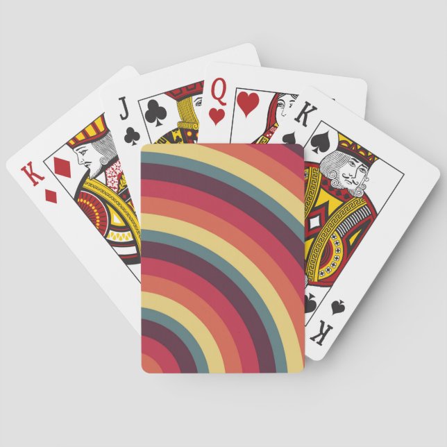 Sunburst Spectrum Spielkarten (Rückseite)