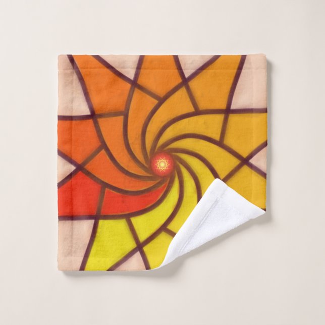 Sunburst Spiral (Gant de toilette)