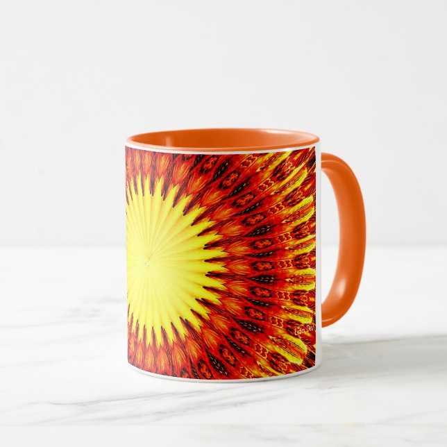 Sunburst-Tasse Tasse (VorderseiteRechts)