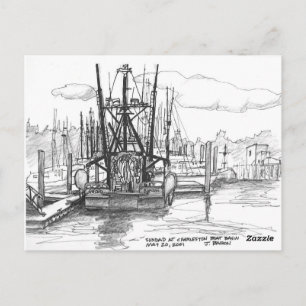 Sundad im Wasserbecken, Charleston, Oregon Postkarte