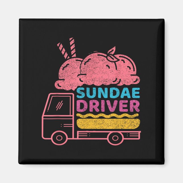Sundae Driver Weed Sorte  Magnet (Vorne)