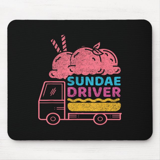 Sundae Driver Weed Sorte  Mousepad (Vorne)