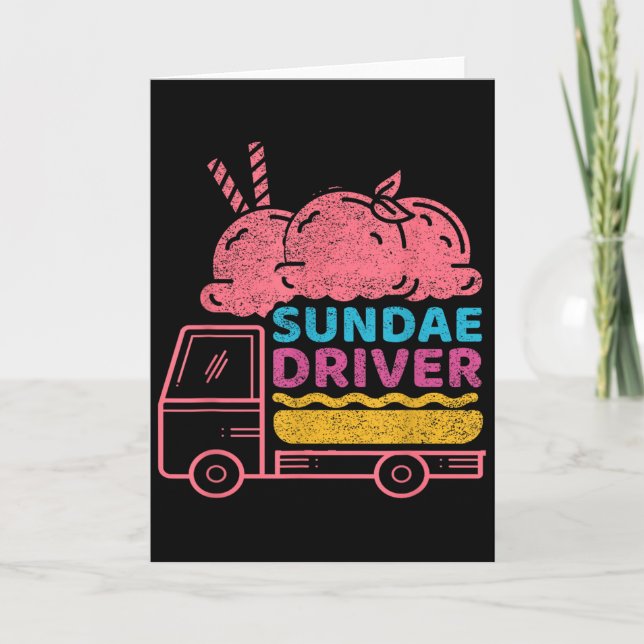 Sundae Driver Weed-Stamm  Karte (Vorderseite)