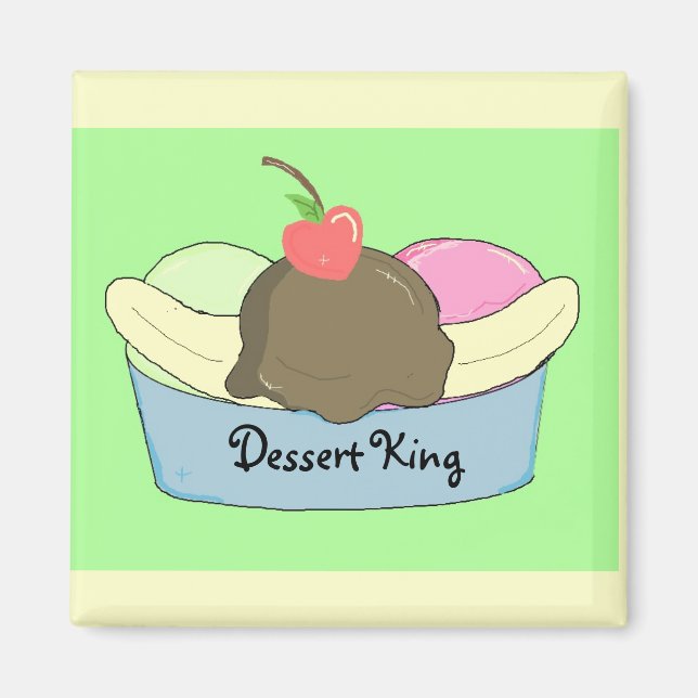 Sundae Lovers Magnet (Vorne)