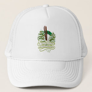 Sundance Mountain - Utah Ski Logo Truckerkappe