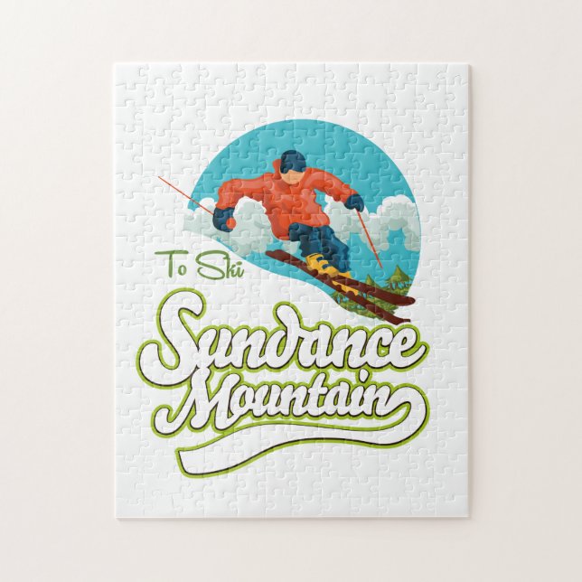 Sundance Mountains Skilogo (Vertikal)