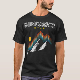Sundance Utah USA Wandern und Klettern 1980er Retr T-Shirt