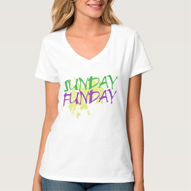 Sunday Funday T-Shirt (Vorderseite)