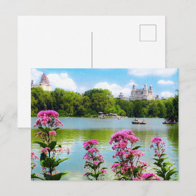 SUNDAY IN CENTRAL PARK Carte postale (Devant / Derrière)