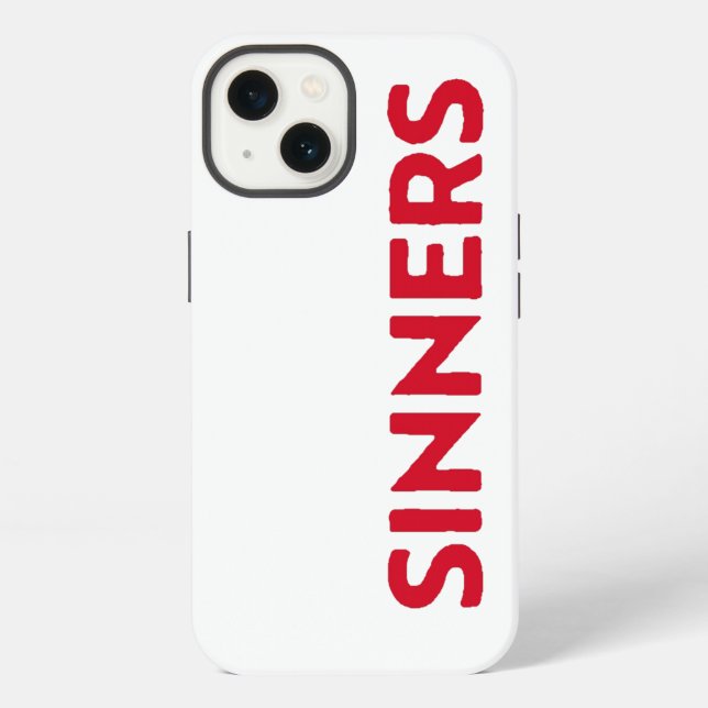 Sünder iPhone Hülle (Rückseite)