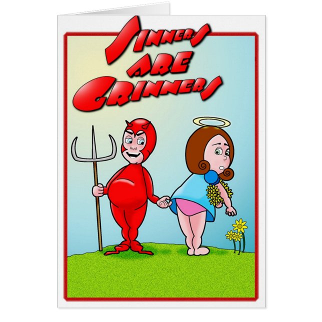 Sünder sind Grinners (Vorne)