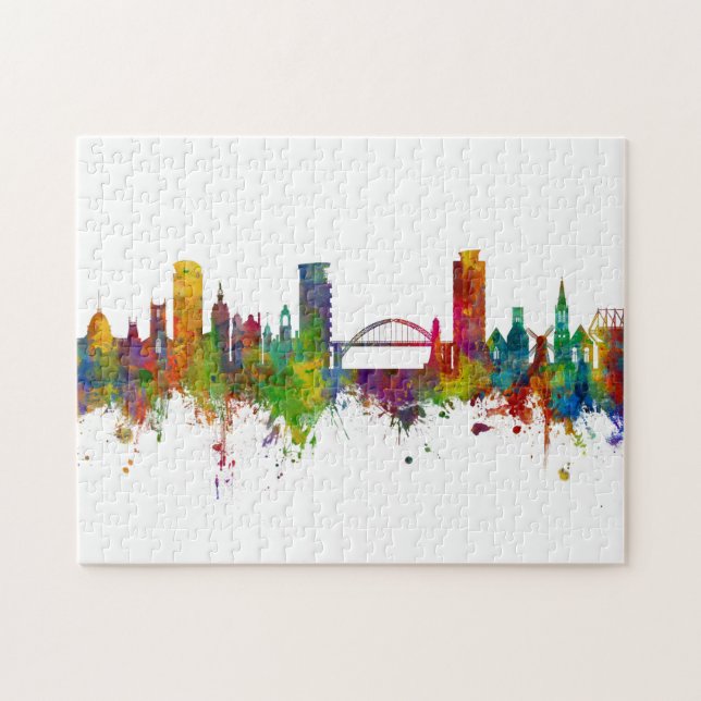 Sunderland England Skyline (Horizontal)