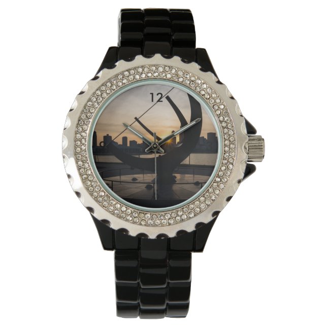 Sundial Sunset Armbanduhr (Vorderseite)