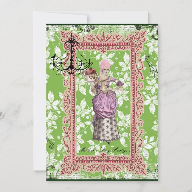 Sundies and Cake Mother's Day mys invitation (Devant)