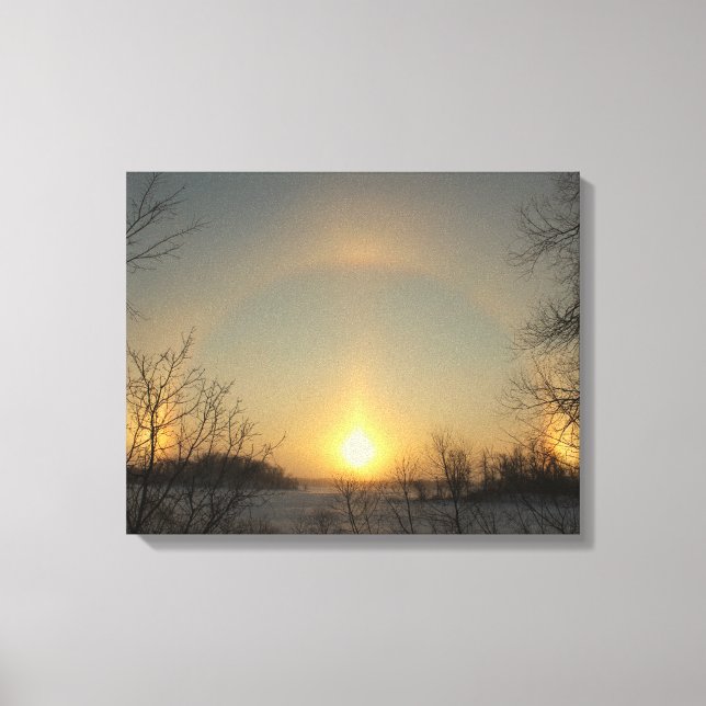 Sundogs Leinwand (Vorderseite)