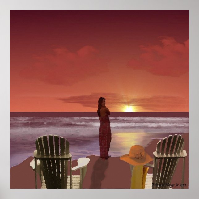 Sundown Print Poster (Vorne)