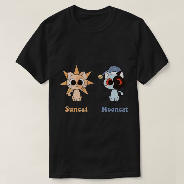 Sundrop und Moondrop als Fnaf Security brechen Kat T-Shirt (Design vorne)