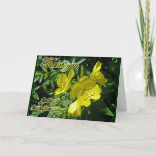 Sundrops Primrose Dankeschön Karte