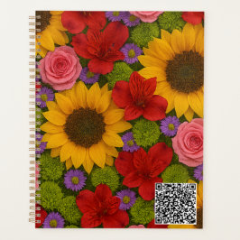 Sunflower and Rose Planner Planer