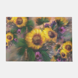 Sunflower Breeze by Jason Street Fußmatte