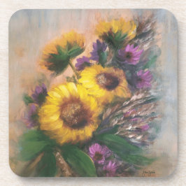 Sunflower Breeze by Jason Street Getränkeuntersetzer