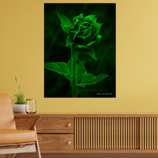 "Sunflower Bud"  Poster