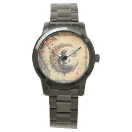 Sunflower Crescent Queen  Armbanduhr