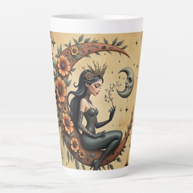 Sunflower Crescent Queen  Milchtasse (Vorderseite)