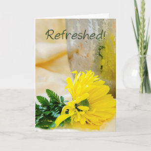 Sunflower Encouragement Karte