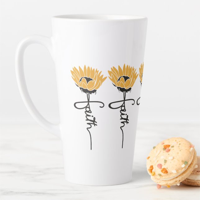 Sunflower Faith Mug Milchtasse (Beispiel)