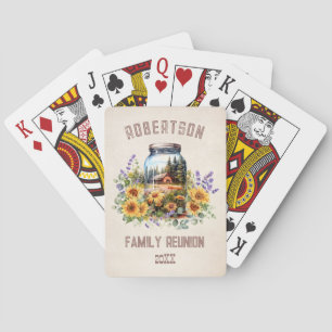 Sunflower Forest Family Reunion Cartes de jeu