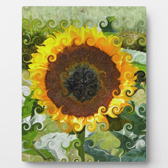 SUNFLOWER FOTOPLATTE (Vorderseite)