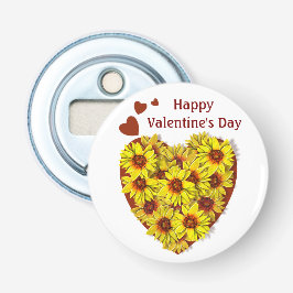 Sunflower Heart Bottle Opener Flaschenöffner
