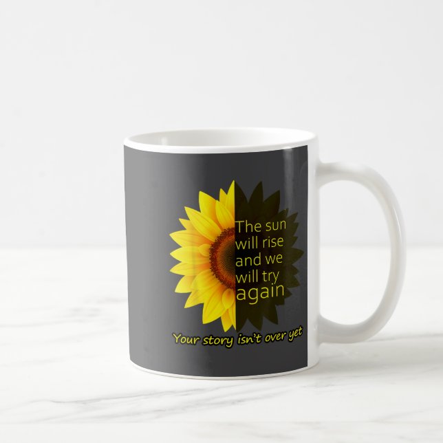 Sunflower Hope  Kaffeetasse (Rechts)