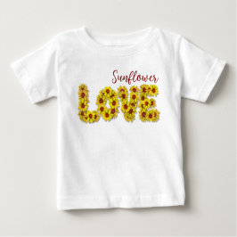 Sunflower Love Baby Top