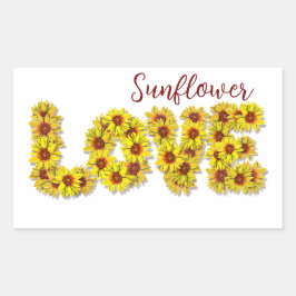 Sunflower Love Sticker