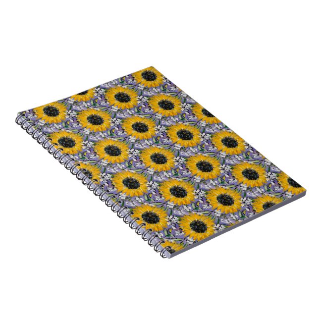 Sunflower Medley Notizblock (Rechte Seite)