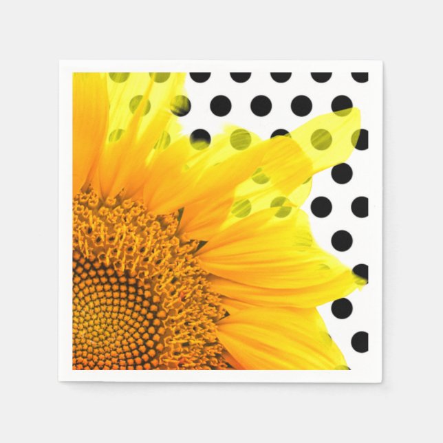 Sunflower Napkins Serviette (Vorderseite)