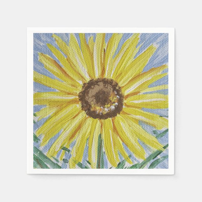 Sunflower Napkins Serviette (Vorderseite)