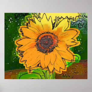 SUNFLOWER POSTER